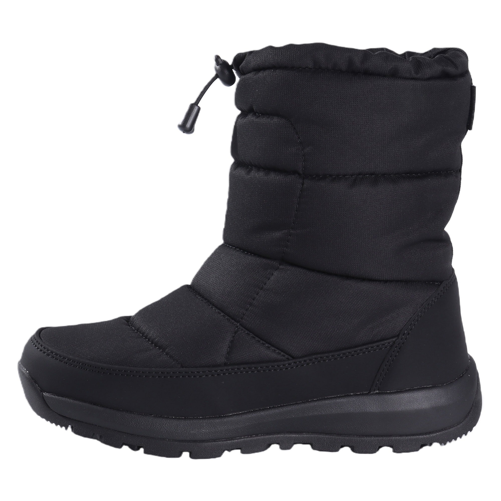 Women’s Waterproof Outdoor Winter Higher Mid-calf Boots with Anti-Slip Fiberglass Sole V-SnowGuard