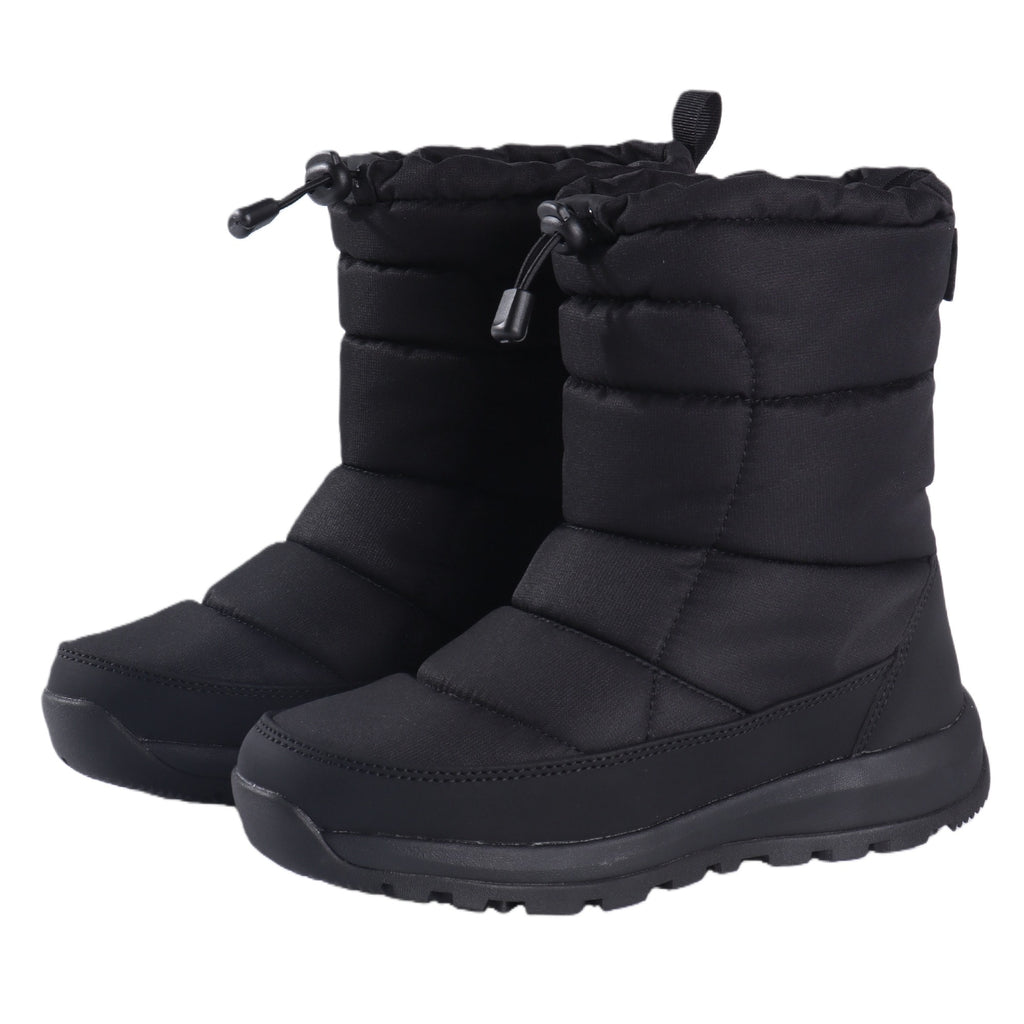 Women’s Waterproof Outdoor Winter Higher Mid-calf Boots with Anti-Slip Fiberglass Sole V-SnowGuard