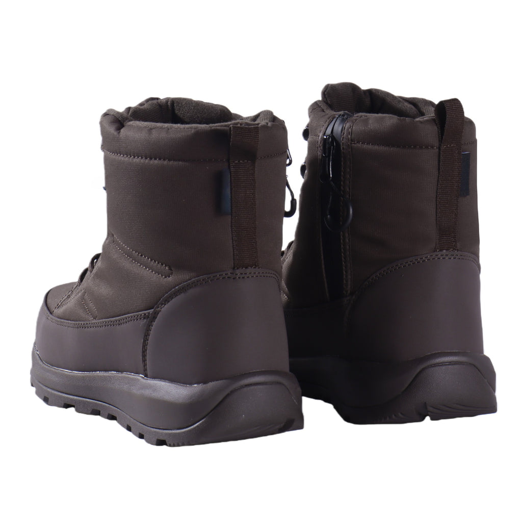 Women’s Waterproof Outdoor Winter Mid-calf Boots with Anti-Slip Fiberglass Sole V-SnowGuard