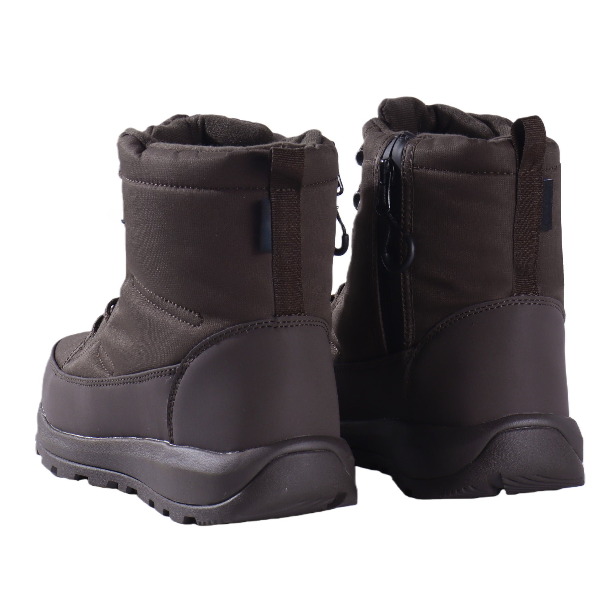 Women’s Waterproof Outdoor Winter Mid-calf Boots with Anti-Slip Fiberglass Sole V-SnowGuard