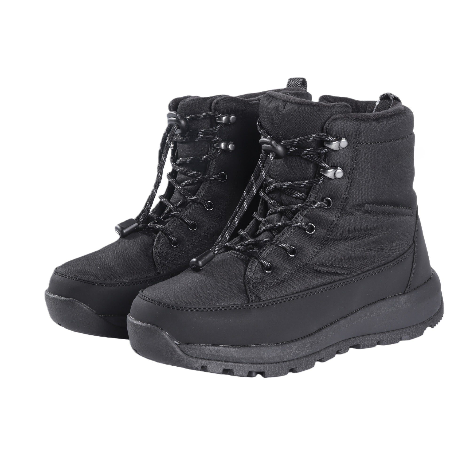 Women’s Waterproof Outdoor Winter Mid-calf Boots with Adjustable Strap and Anti-Slip Fiberglass Sole V-SnowGuard