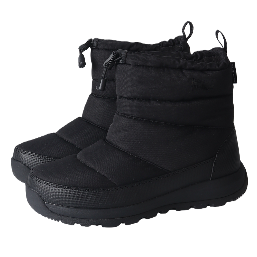 Men’s Waterproof Outdoor Winter Mid-Calf Boots with Anti-Slip Fiberglass Sole V-SnowGuard