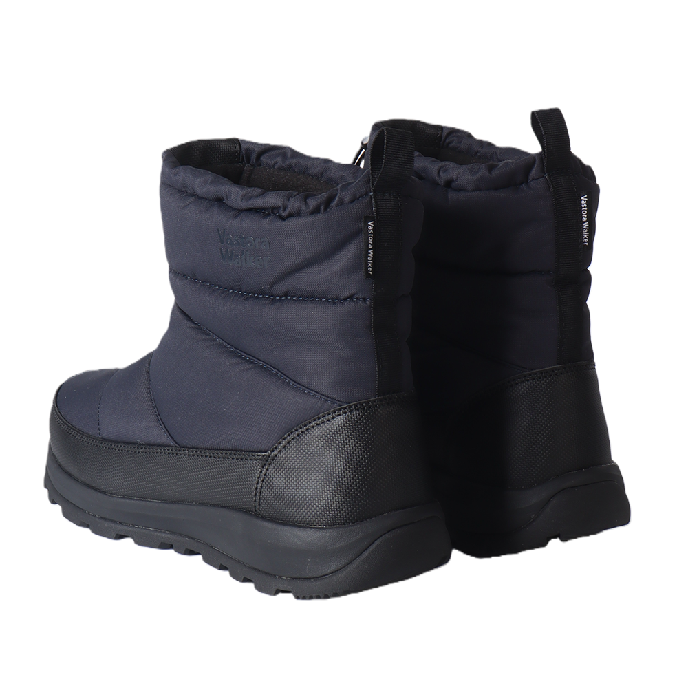 Men’s Waterproof Outdoor Winter Mid-Calf Boots with Anti-Slip Fiberglass Sole V-SnowGuard