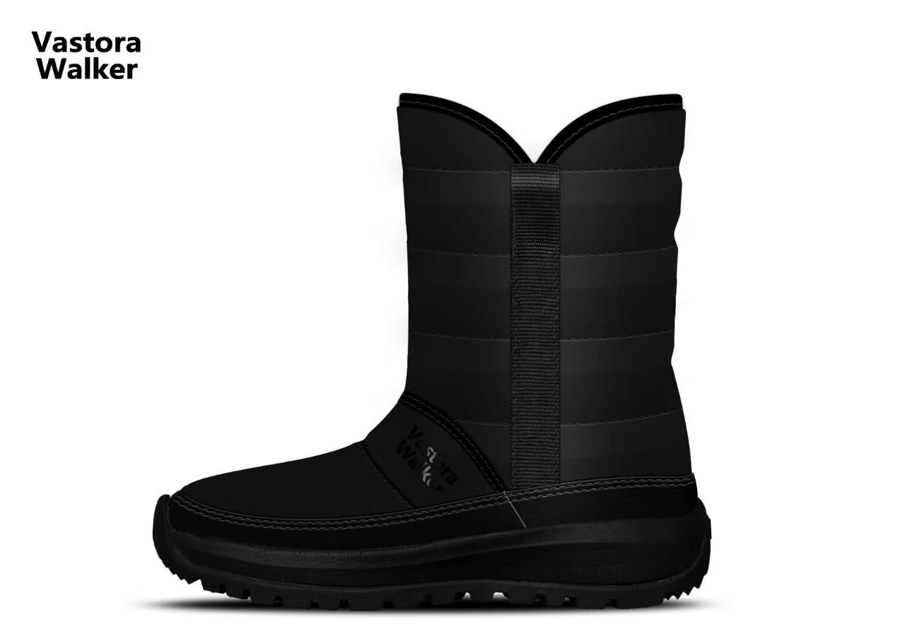 Women’s Waterproof Outdoor Winter Tall Boot Design with Anti-Slip Fiberglass Sole V-SnowGuard