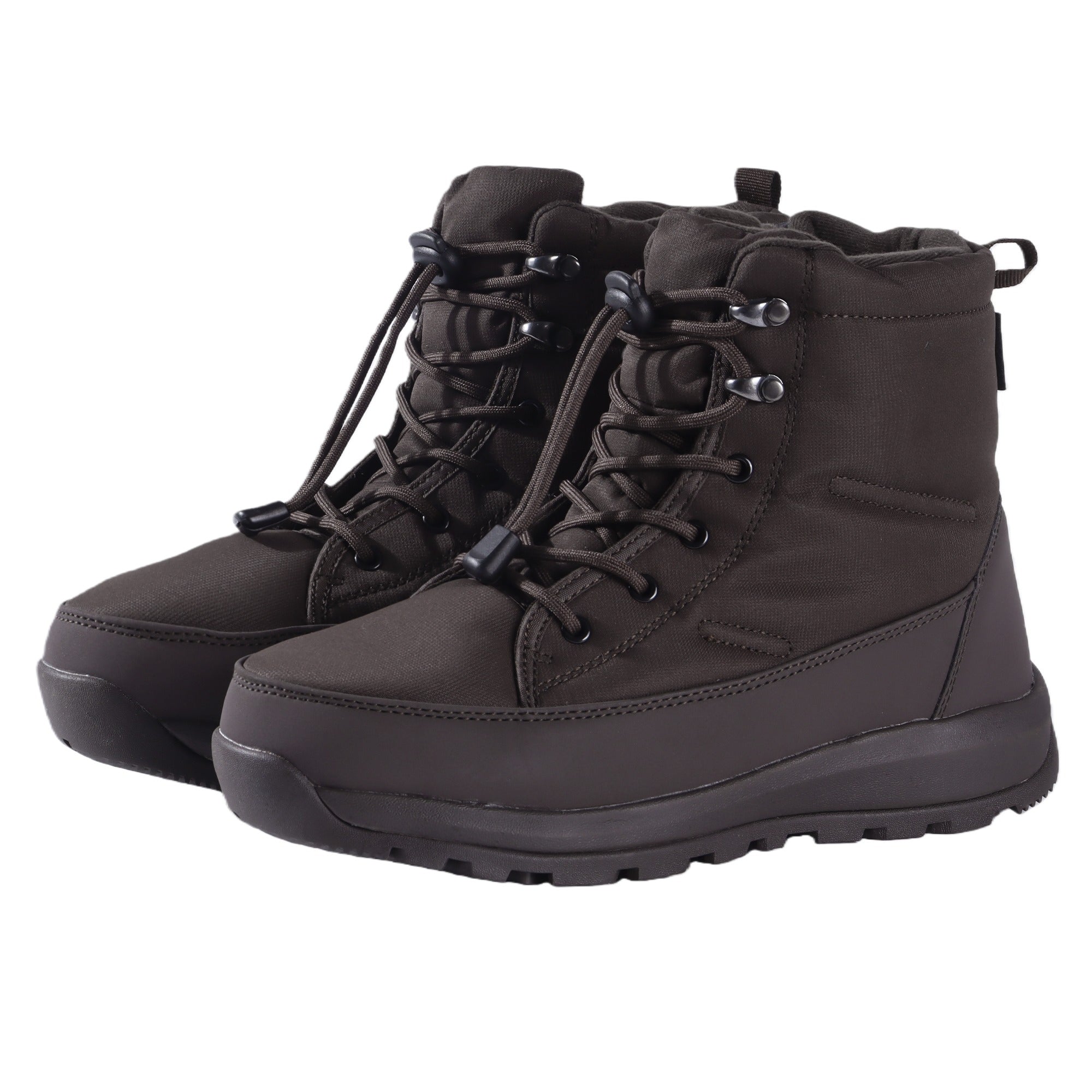 Women’s Waterproof Outdoor Winter Mid-calf Boots with Anti-Slip Fiberglass Sole V-SnowGuard